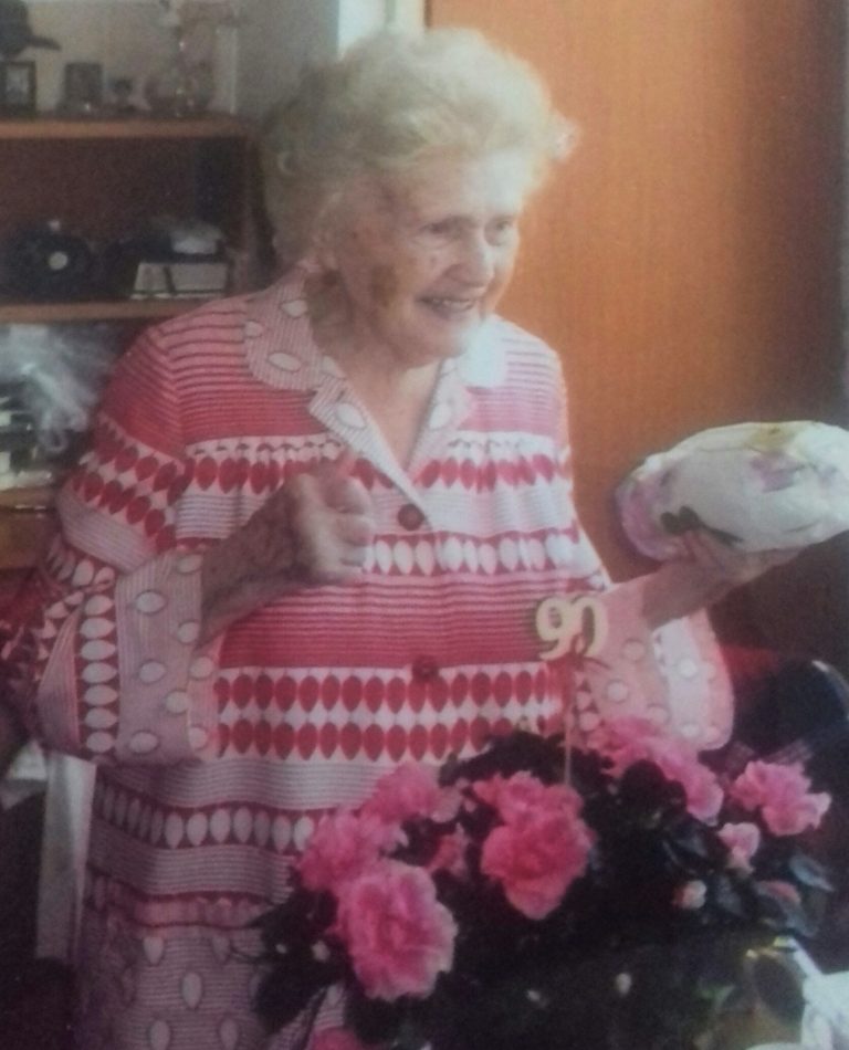 Hana Baumruková oslavila sto let