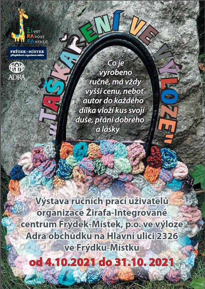 Výstava ručních prací uživatelů Žirafy