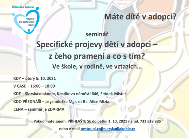 Specifika dětí v adopci