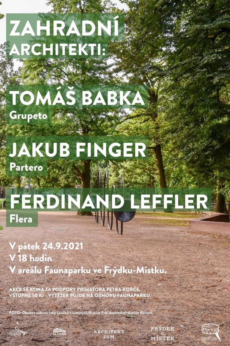 Zahradní architekti zvou na přednášku do Faunaparku