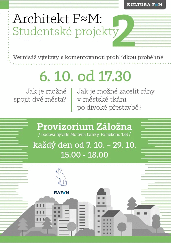 Výstava studentů architektury