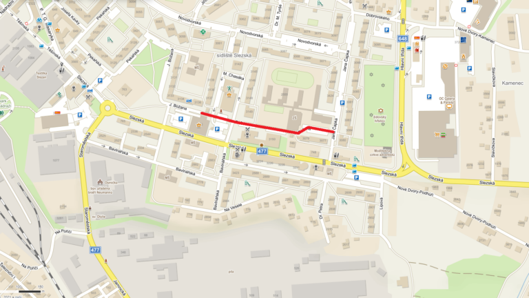 Oprava povrchu komunikace na ul. J. Božana ve Frýdku