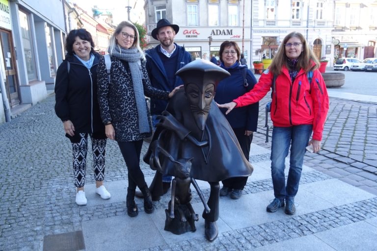 V rámci Evropského projektu odhalili sochu Dona Pedra