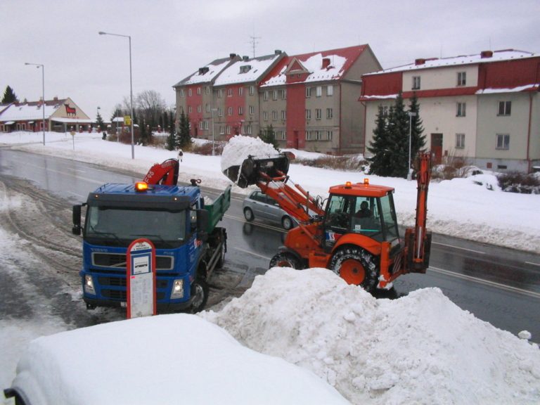Technické služby jsou připraveny na zimu