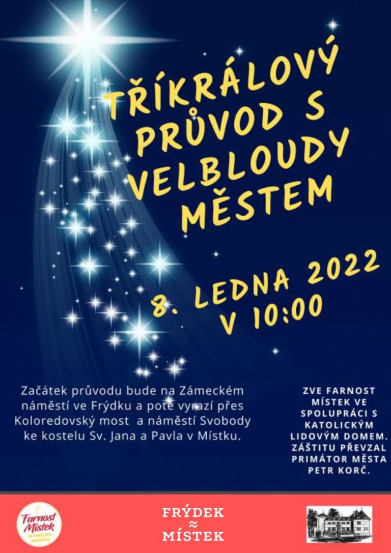 TŘÍKRÁLOVÝ PRŮVOD MĚSTEM