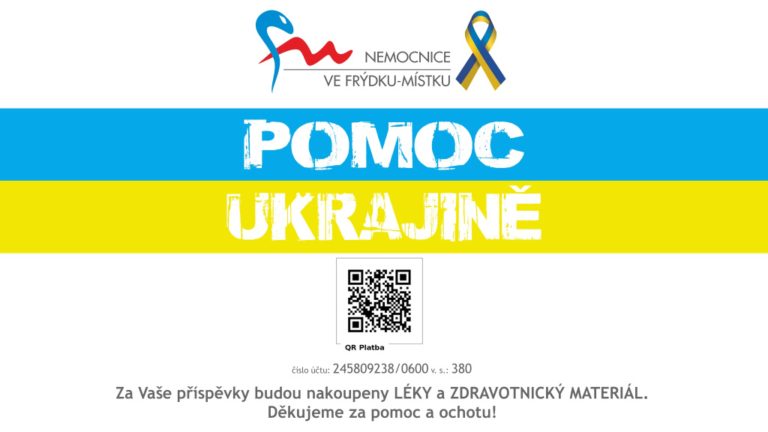 FRÝDEK-MÍSTEK: KONKRÉTNÍ POMOC PRO UKRAJINU