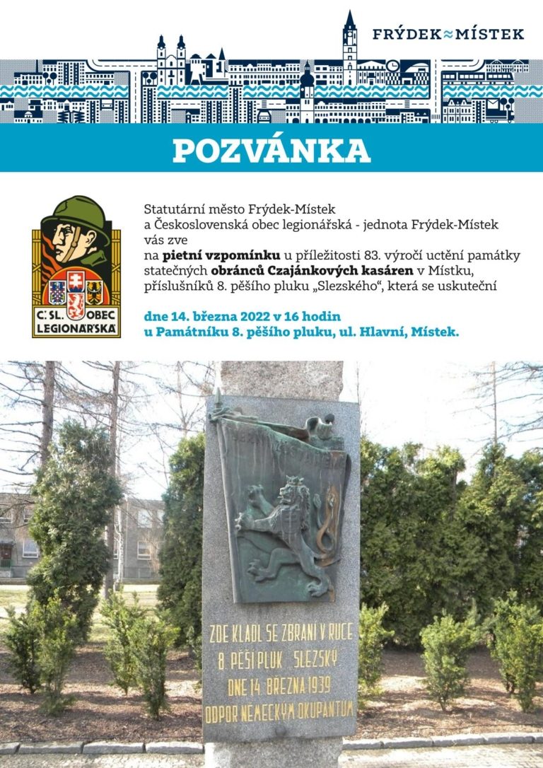 PŘIJĎTE UCTÍT HRDINY BOJE O CZAJANKOVA KASÁRNA