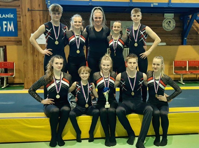 GYMNASTÉ VYBOJOVALI V TŘEBÍČI ZLATO