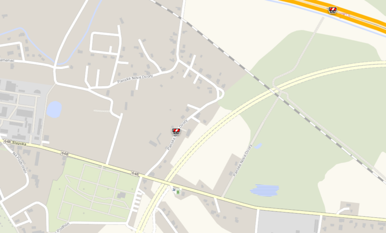 UZÁVĚRKA V MÍSTNÍ ČÁSTI PANSKÉ NOVÉ DVORY