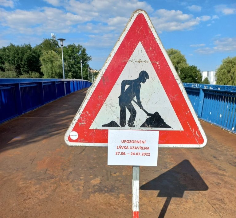 UZAVÍRKA MODRÉ LÁVKY