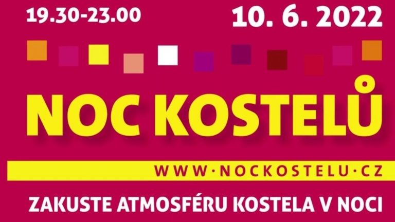 PÁTEČNÍ NOC PATŘÍ CHRÁMŮM, KONÁ SE TRADIČNÍ NOC KOSTELŮ