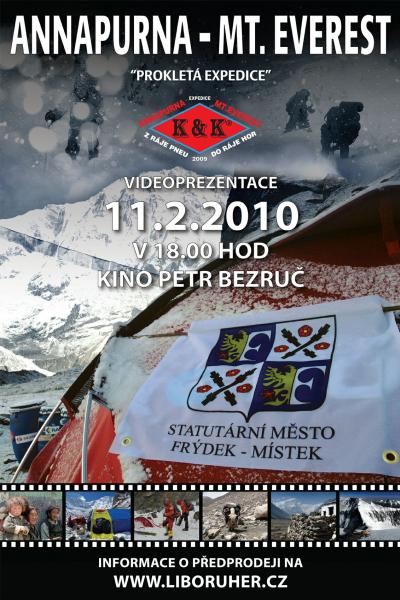 Libor Uher zve na videoprezentaci o výstupu na nejvyšší horu světa