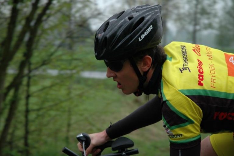 První závod v silniční cyklistice. Časovka – ArcelorMittal ve Staříči.