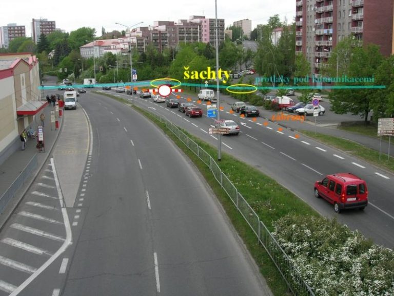 Omezení v dopravě u Kauflandu