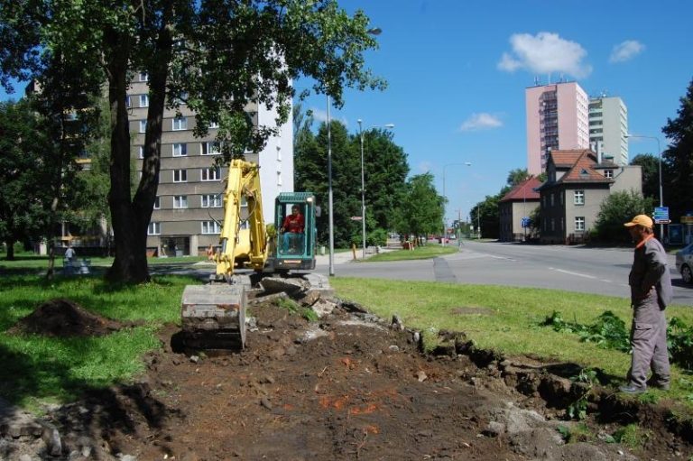 Nové chodníky ve městě