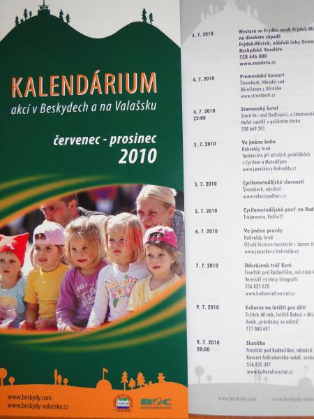 Kalendárum akcí v Beskydech je opět tady