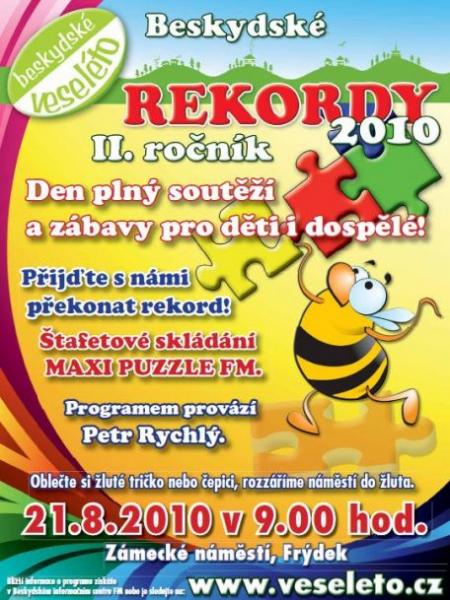 Podpořte v sobotu Beskydské rekordy