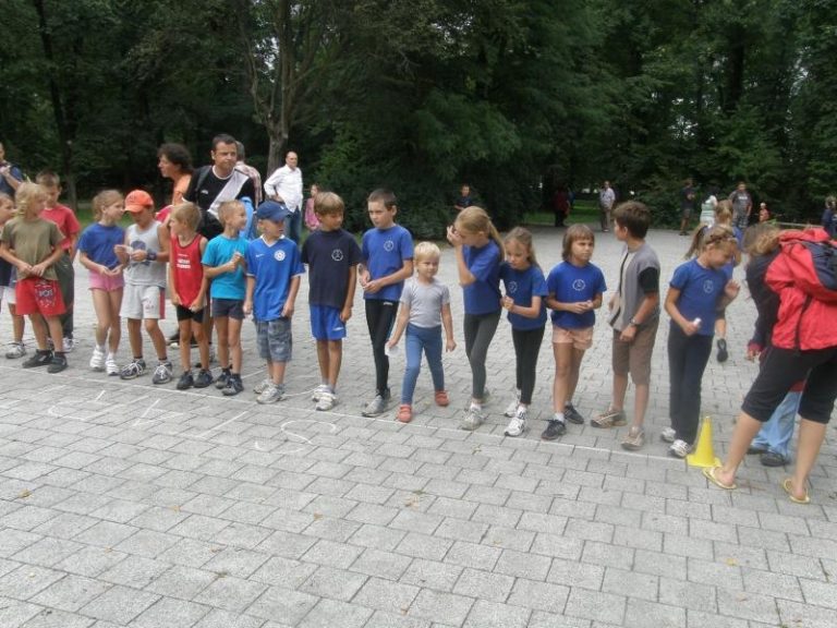 V místeckém parku se běhalo