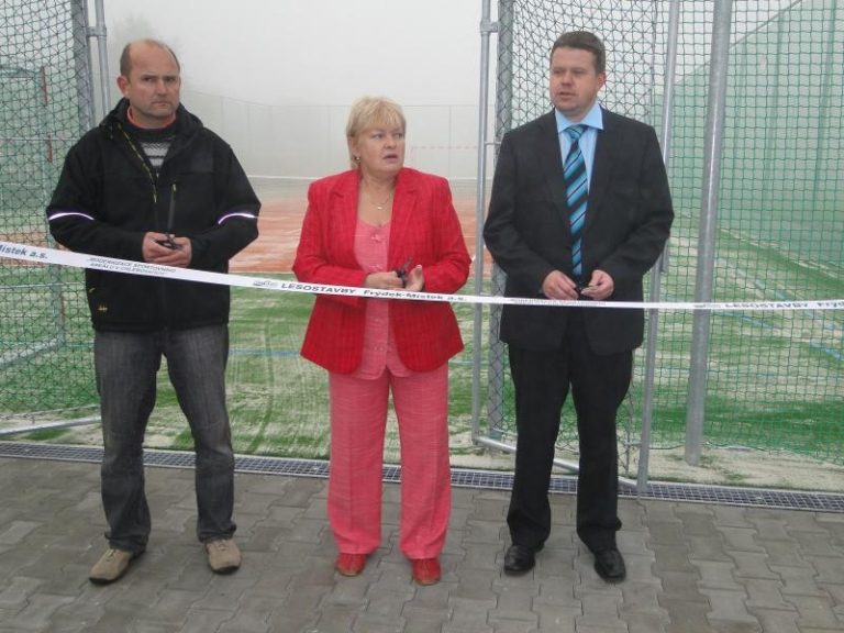 Chlebovice mají nové sportoviště