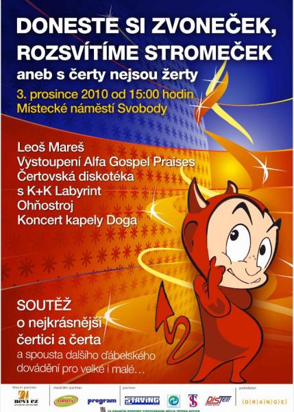 V pátek se rozsvítí vánoční výzdoba města