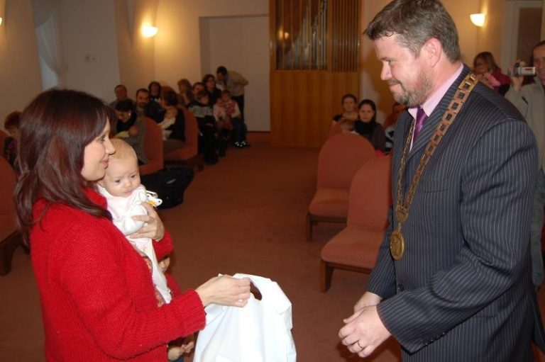 Další občánky města uvítal nový pan primátor – 9.12.2010