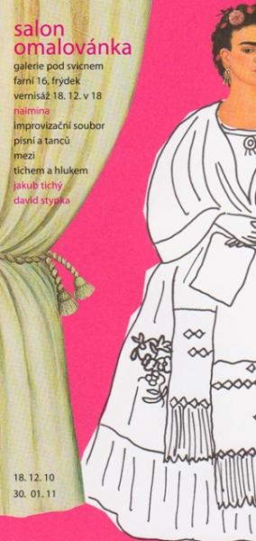 Salon Omalovánka Galerie Pod Svícnem je za dveřmi