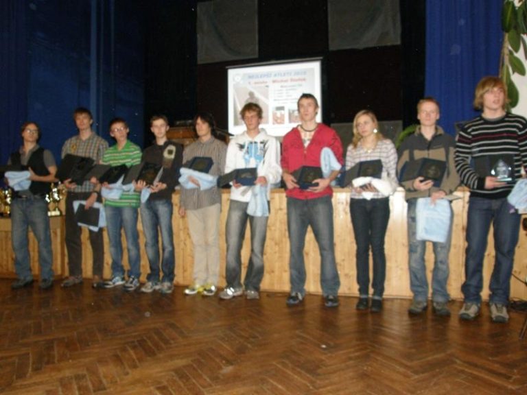 NEJLEPŠÍ ATLETI SLEZANU FRÝDEK-MÍSTEK ZA ROK 2010