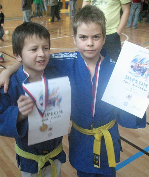 Úspěšné vystoupení judistú v žákovských kategoriích.
