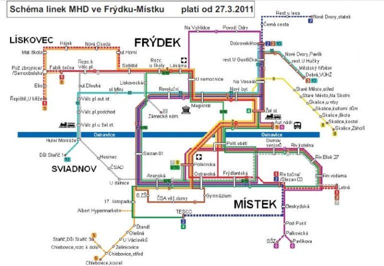 Nové jízdní řády MHD