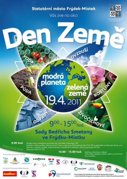 PŘIJĎTE S NÁMI OSLAVIT Den Země 2011