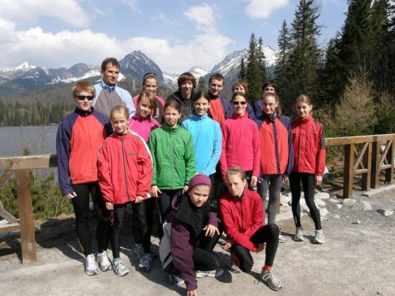 Běžci Slezanu na soustředění v Tatrách