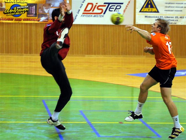 Házenkáři sahali na bod