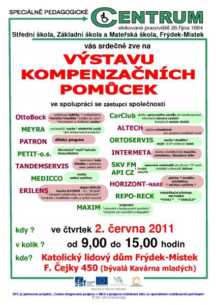 Výstava kompenzačních pomůcek