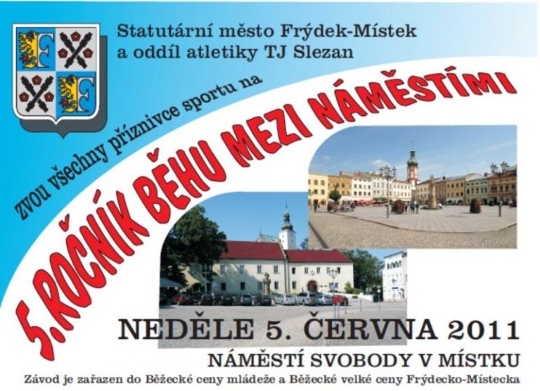BĚH MEZI NÁMĚSTÍMI JIŽ TUTO NEDĚLI