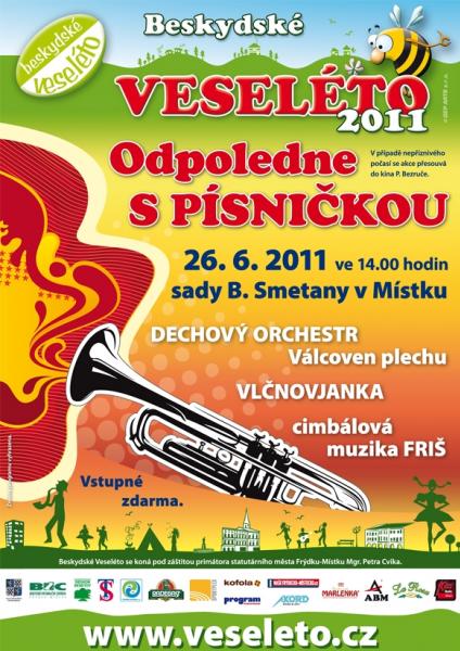 Přijďte se pobavit na Odpoledne s písničkou!