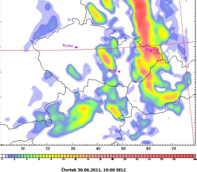 Zasáhnou nás extrémní srážky, hrozí povodně