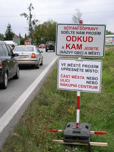 Dopravní průzkum ve Frýdku-Místku