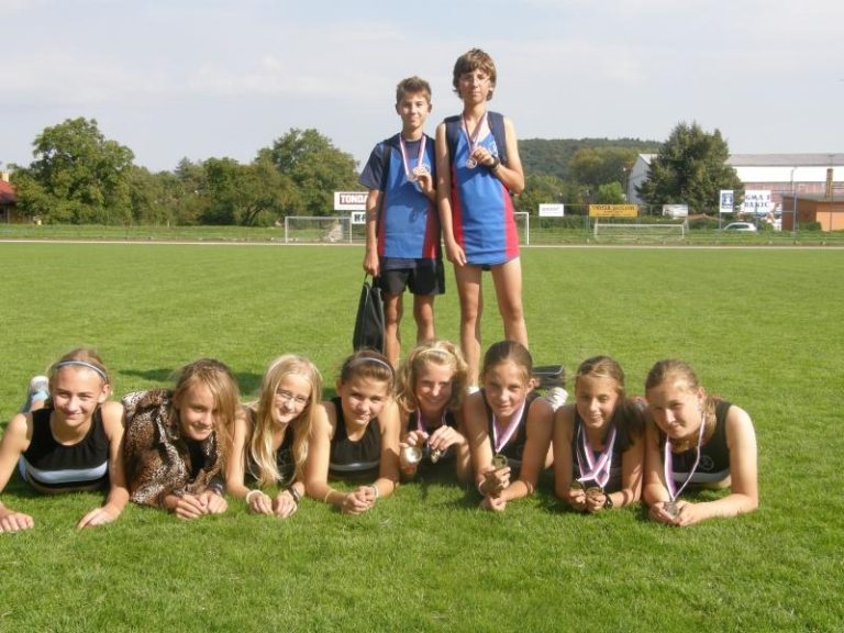 Z Mistrovství Moravy vezou nejmladší atleti Slezanu šest medailí
