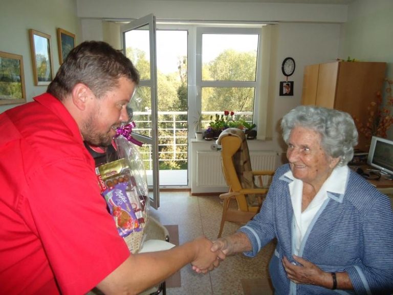 Primátor přál k narozeninám