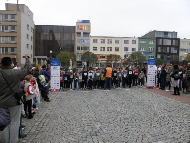 Zlín tleskal mladým běžcům z Frýdku-Místku
