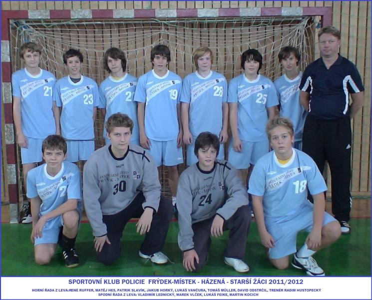 Mládí házenkáři SKP Frýdek-Místek budou startovat v celostátní Žákovské lize