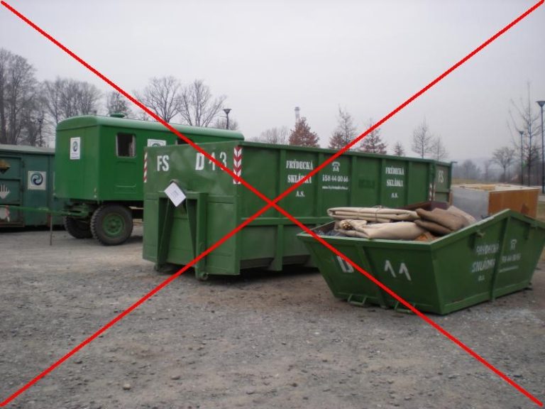 MOBILNÍ SBĚRNA Z TECHNICKÝCH DŮVODŮ NEBUDE PŘISTAVENA