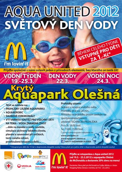 Týden vody v aquaparku