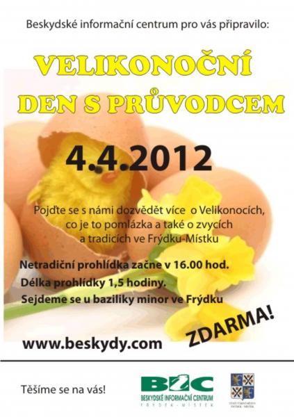 Zveme vás na Velikonoční Den s průvodcem