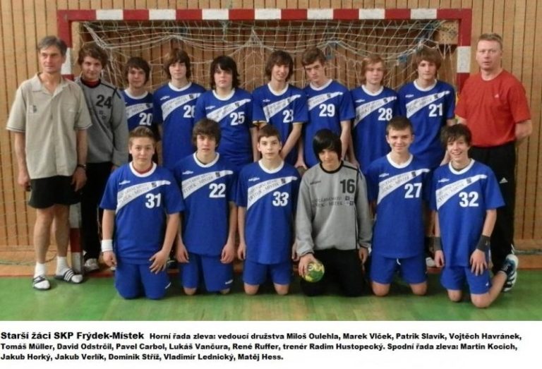 Mladí házenkáři postupují do bojů o mistrovský titul