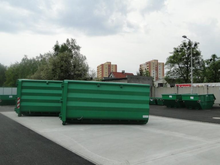 Nový sběrný dvůr na Slezské