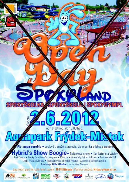 Open day aquaparku Olešná byl zrušen