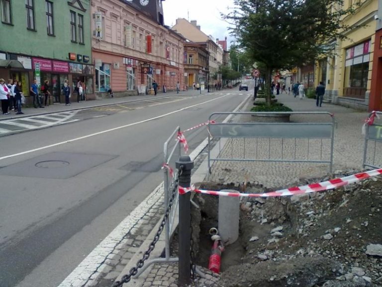 Výměna osvětlení na třídě TGM