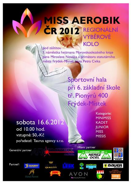 Regionální kolo Miss aerobik