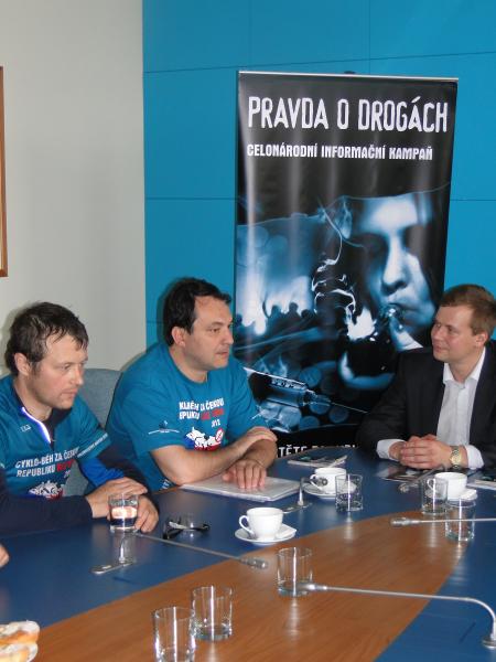 Bojovníci proti drogám se zastavili také v našem městě